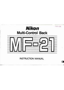 Nikon Backs - all manual. Camera Instructions.